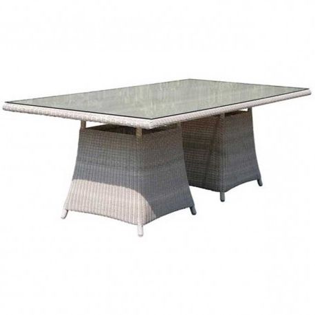 Havana Dining Table  Designer  Stylish  White  Glass  Outdoor With Regard To Most Recent Havana Dining Tables (View 16 of 20)