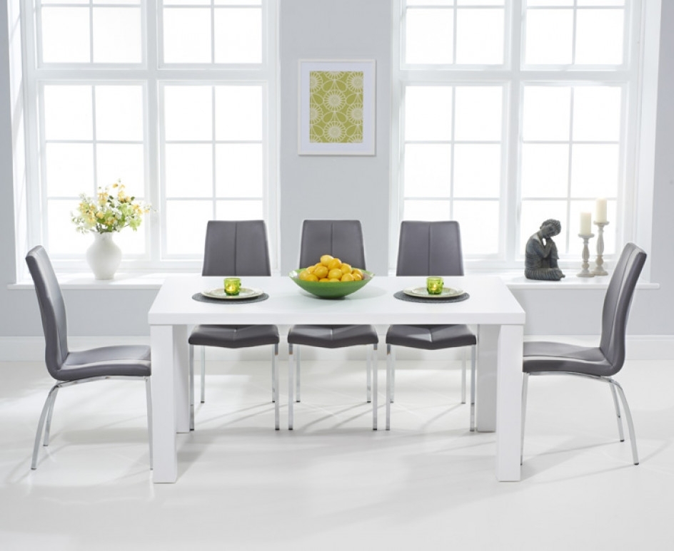 Featured Photo of Top 20 of High Gloss Dining Furniture