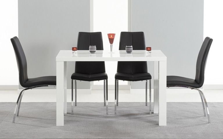 High Gloss Dining Table Sets (Photo 2 of 20)