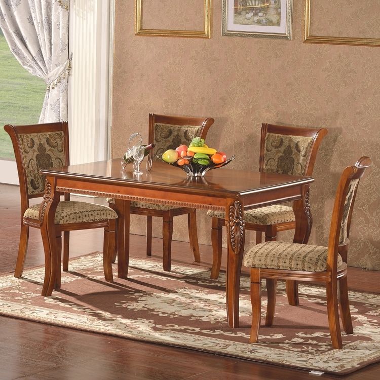 Featured Photo of 2024 Latest Indian Dining Tables