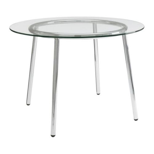 Featured Photo of 20 The Best Ikea Round Glass Top Dining Tables