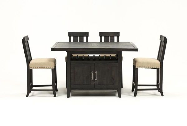 Jaxon 5 Piece Extension Counter Set W/wood Stools For Sale In Perris For Newest Jaxon Grey 5 Piece Extension Counter Sets With Wood Stools (View 6 of 20)