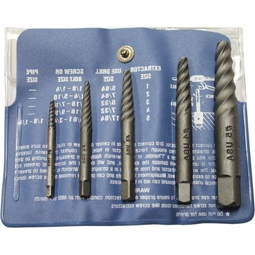 Jensen 5 Piece Counter Sets In Current Mayhew 65085 5 Pc Spiral Screw Extractor Set #1 # (View 9 of 20)