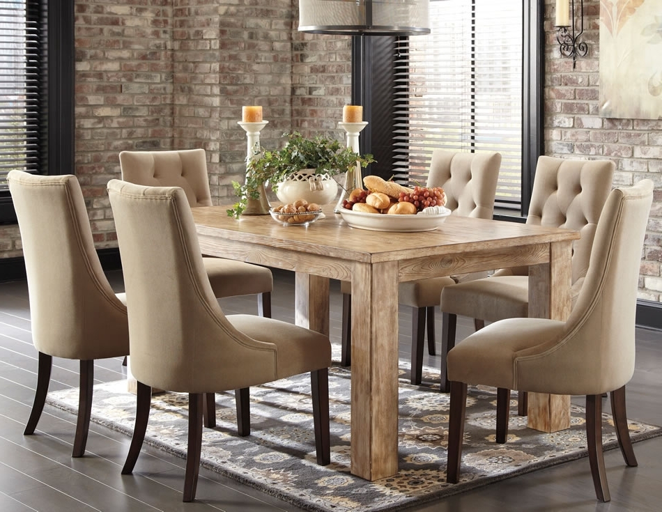 Kitchen Dining Tables And Chairs Throughout 2018 Dining Room Country Rustic Dining Room Sets Rustic Round Kitchen (View 9 of 20)