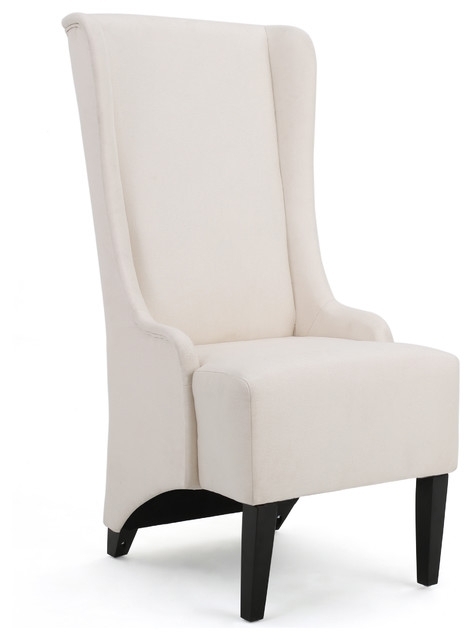 Latest High Back Dining Chairs For Sheldon Traditional Design High Back Fabric Dining Chair (Photo 1 of 20)