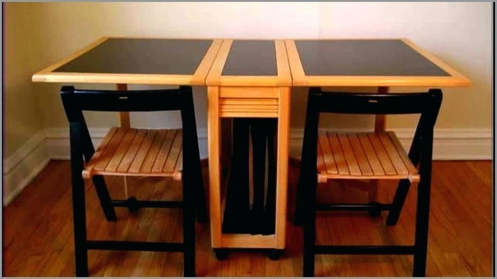 Latest Large Folding Dining Tables Within Folding Dining Table And Chairs Best Of Trommel Portable Wooden (View 19 of 20)