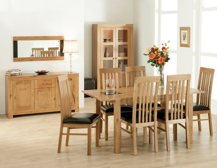 Latest Oak Dining Table Set Solid Oak Dining Table And Chairs Oak Dining Pertaining To Oak Dining Tables And Chairs (View 15 of 20)