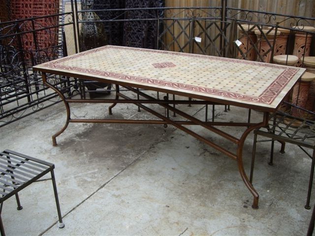 Latest Wonderful Decoration Mosaic Dining Tables Mosaic Dining Tables For Inside Mosaic Dining Tables For Sale (View 6 of 20)