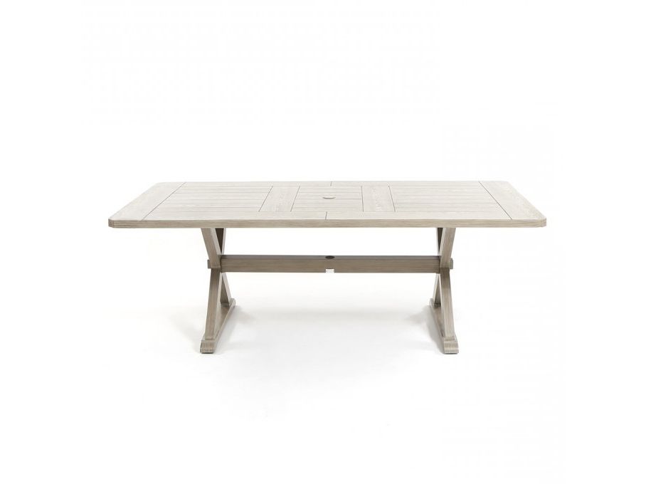Laurent Rectangle Dining Tables Pertaining To Most Current Ebel Portofino 42" X 84" Rectangular Dining Table – Weathered (View 9 of 20)