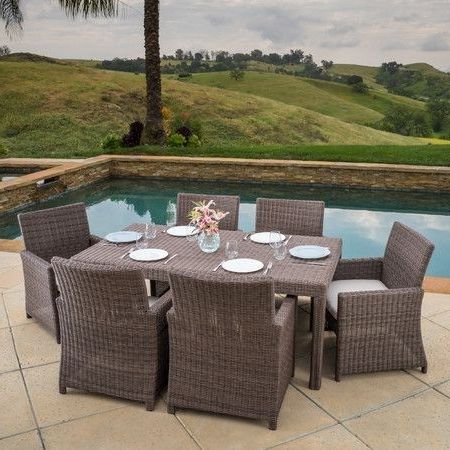 Leon 7 Piece Dining Sets Within Most Popular Found It At Wayfair – León 7 Piece Dining Set Http://www (View 5 of 20)
