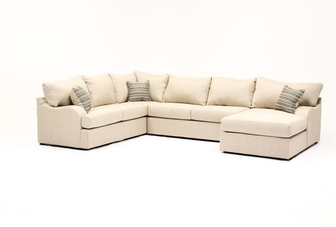 Living Spaces Regarding Meyer 3 Piece Sectionals With Raf Chaise (Photo 1 of 15)