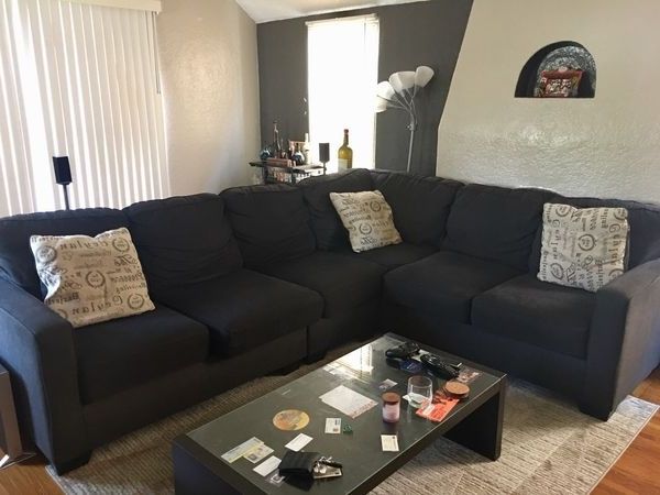 Living Spaces Turdur 3 Piece Sectional W/raf Loveseat For Sale In With Regard To Favorite Turdur 3 Piece Sectionals With Raf Loveseat (View 9 of 15)