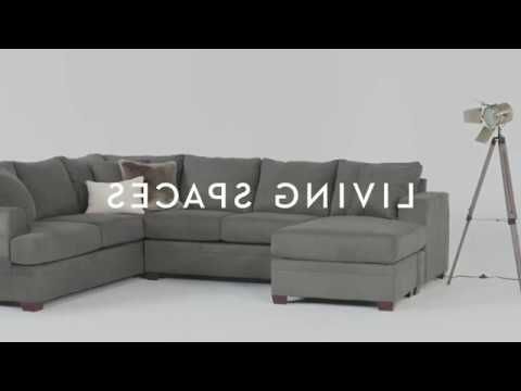Living Spaces – Youtube With Regard To Kerri 2 Piece Sectionals With Laf Chaise (View 6 of 15)