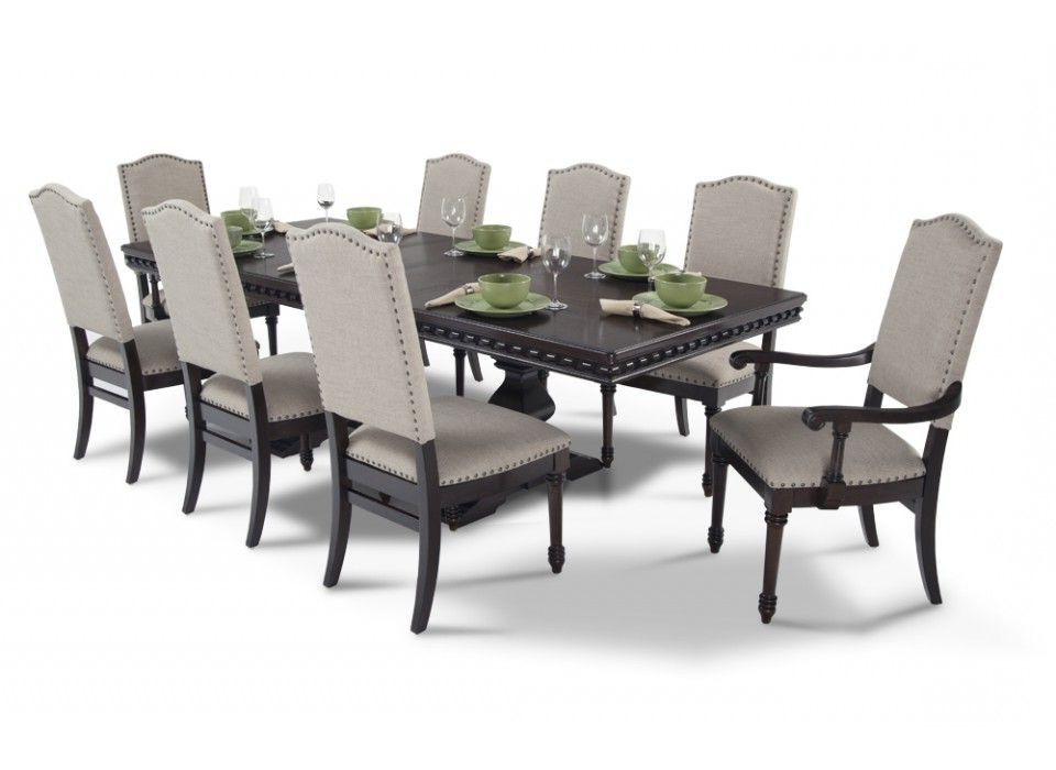 Featured Photo of  Best 20+ of Caira Black 7 Piece Dining Sets with Arm Chairs & Diamond Back Chairs