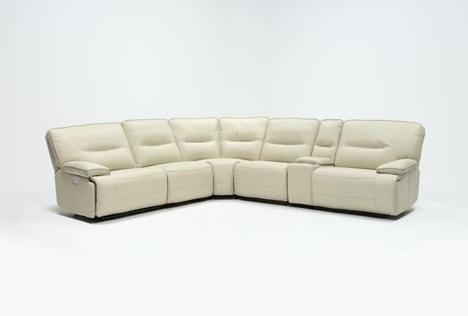 Marcus Oyster 6 Piece Sectional W/power Headrest And Usb (View 1 of 15)