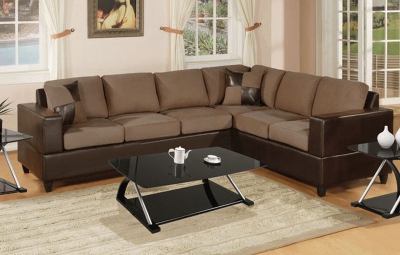 Marissa Microfiber Sectional (View 10 of 15)