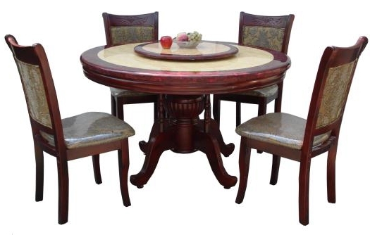 Most Current 6 Seater Round Dining Tables Regarding 6 Seater Round Dining Table – Lorenz Furniture (View 3 of 20)