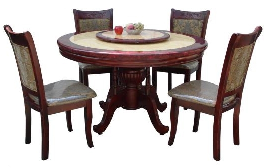 Most Current 6 Seater Round Dining Tables Regarding 6 Seater Round Dining Table – Lorenz Furniture (Photo 3 of 20)