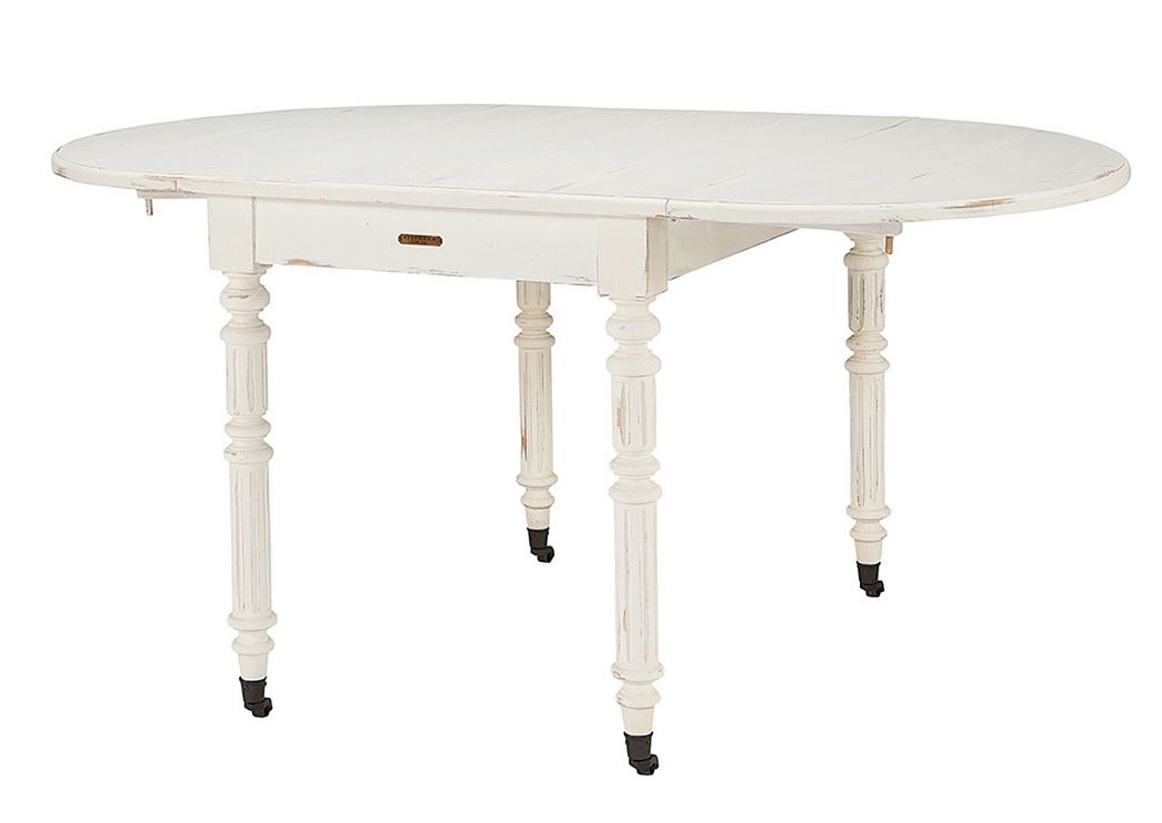Most Popular Magnolia Home English Country Oval Dining Tables Within Long Furniture – Rainbow City, Al Windsor Jo's White Oval Dining (View 4 of 20)