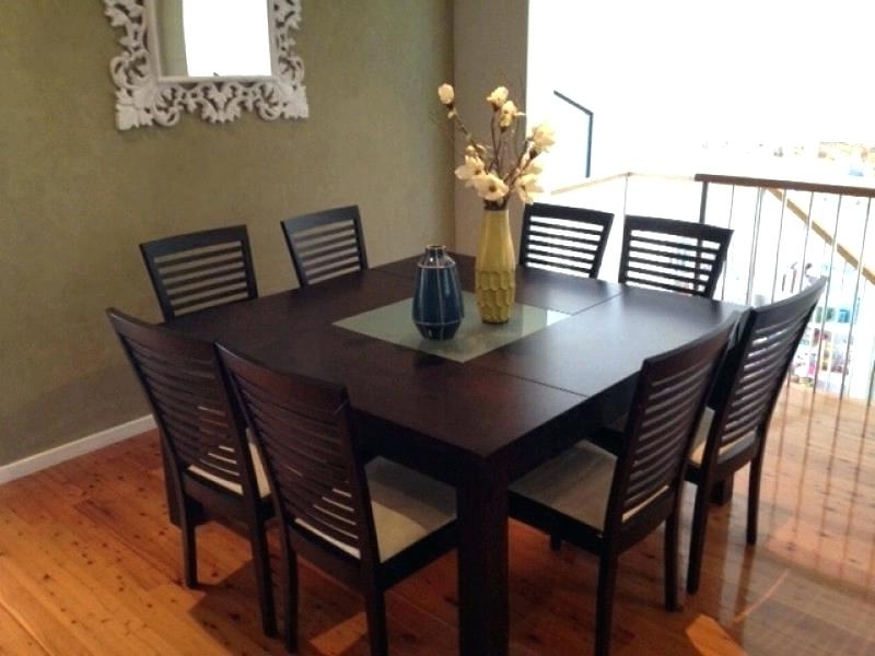 Most Recent Dining Tables And 8 Chairs Sets Throughout 8 Chair Dining Room Set – Www.cheekybeaglestudios (Photo 7 of 20)