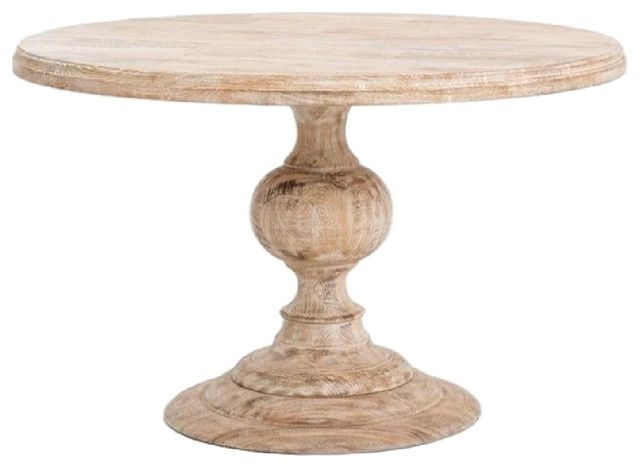 Most Recent Magnolia Round Dining Table – Farmhouse – Dining Tables  The Throughout Magnolia Home Breakfast Round Black Dining Tables (View 6 of 20)
