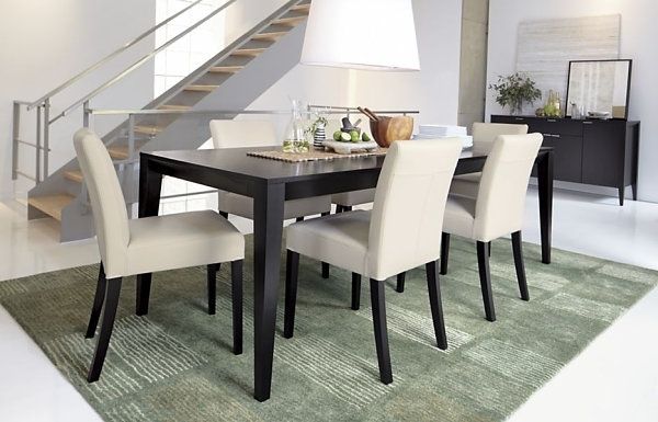 Most Recently Released Dining Room Design: Dark Wooden Expandable Dining Table, Dining Inside Dark Dining Room Tables (Photo 11 of 20)
