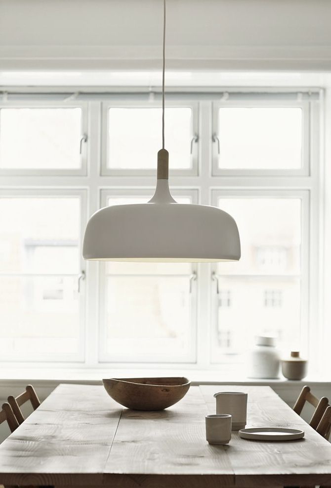 Most Recently Released Large Oversized Pendant Light Above The Dining Table (View 1 of 20)