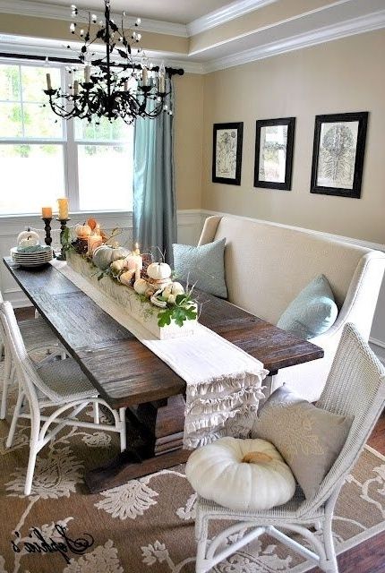 Most Recently Released Market 6 Piece Dining Sets With Host And Side Chairs With Centerpieces And Table Decors Capture Fall's Beauty (Photo 15 of 20)