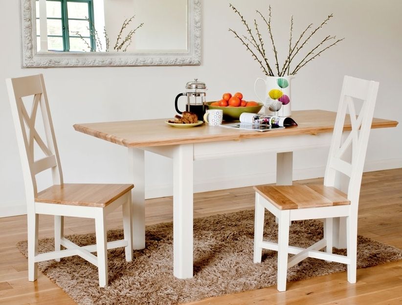 Featured Photo of 20 Photos Small Extending Dining Tables and Chairs