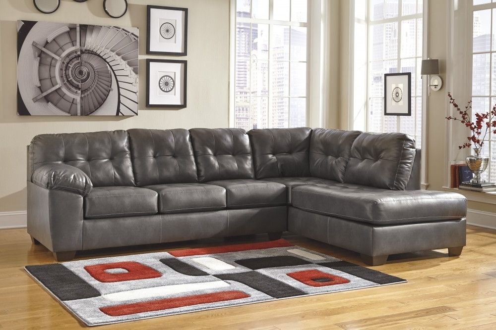 Most Up To Date Meyer 3 Piece Sectionals With Laf Chaise Throughout Alliston Durablend – Gray 2 Pc (View 11 of 15)