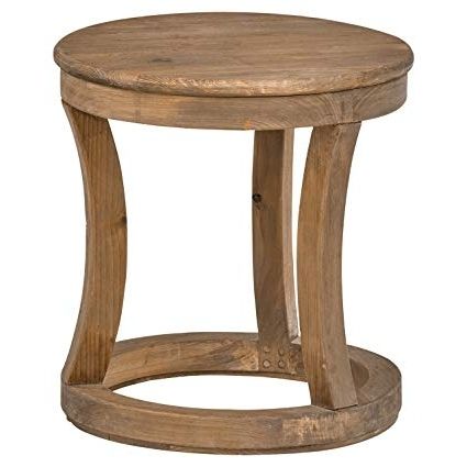 Natural Wood & Recycled Elm 87 Inch Dining Tables In Favorite Amazon: Stone & Beam Modern Rustic Reclaimed Elm Side Table (View 3 of 20)