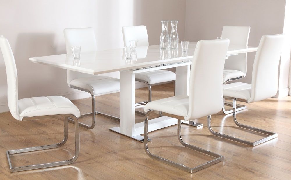 Newest 52 White Dining Table Sets, Best 25 White Dining Table Ideas On Regarding Next White Dining Tables (Photo 4 of 20)