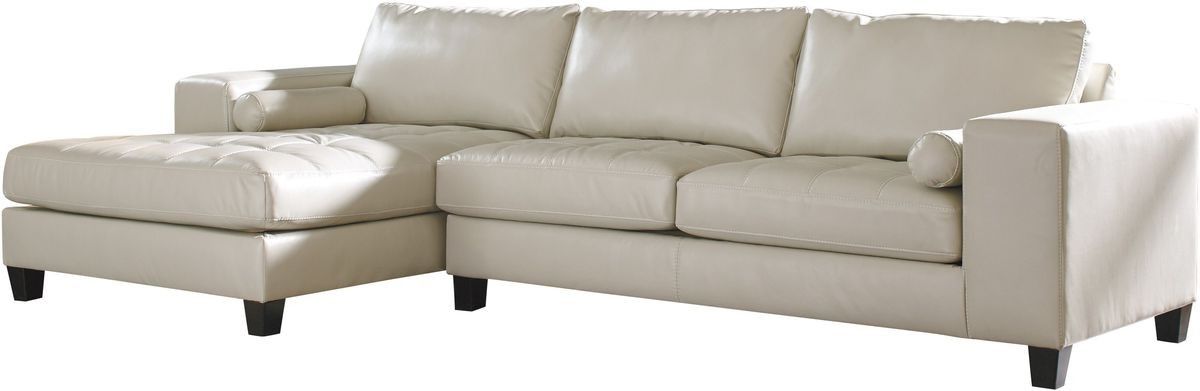 Newest Ashley Furniture Nokomis 2 Piece Sectional With Raf Chaise In Arctic Regarding Aspen 2 Piece Sectionals With Raf Chaise (Photo 11 of 15)