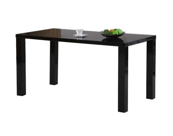 Newest Black High Gloss Dining Tables Regarding Pivero Black High Gloss Dining Table (4) (View 12 of 20)