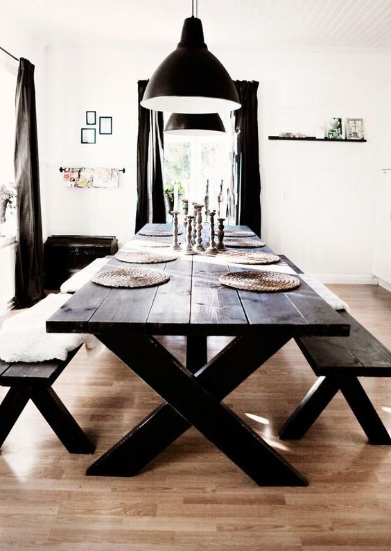 Newest Indoor Picnic Style Dining Tables For Embrace The Relaxed Style Of Indoor Picnic Tables (View 1 of 20)