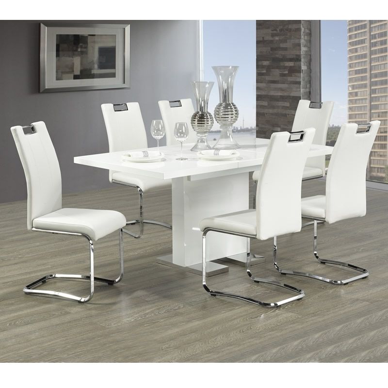 Newest Vogue Dining Tables Inside Mazin Furniture Dining Tables Vogue 5433 Dining Table (rectangle (View 16 of 20)