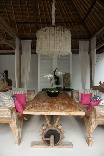 Oazia Aqua, Umalas Kerobokan, Bali Villa Within Most Popular Balinese Dining Tables (Photo 11 of 20)