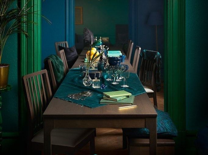 Palazzo 7 Piece Dining Sets With Mindy Slipcovered Side Chairs Inside Widely Used Our Ikea Ekedalen Dinner Table Is Always Ready For Extra Guests (Photo 13 of 20)