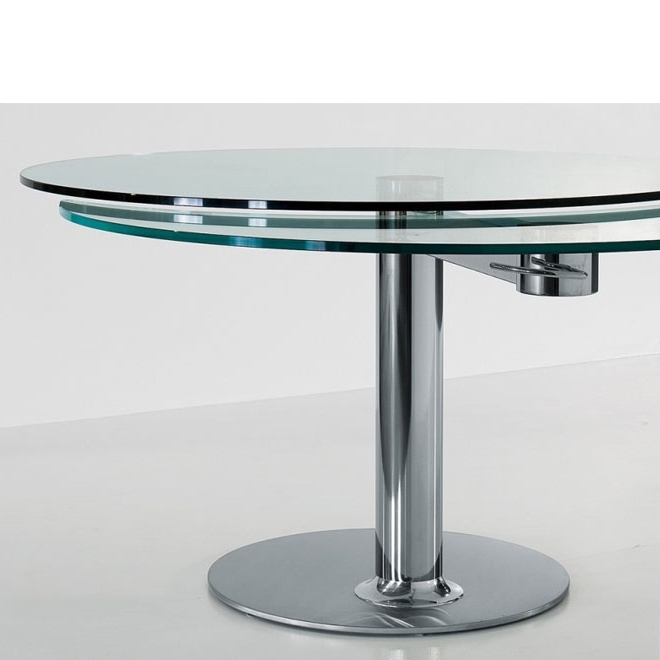 Panik Design Intended For Popular Glass Round Extending Dining Tables (Photo 4 of 20)