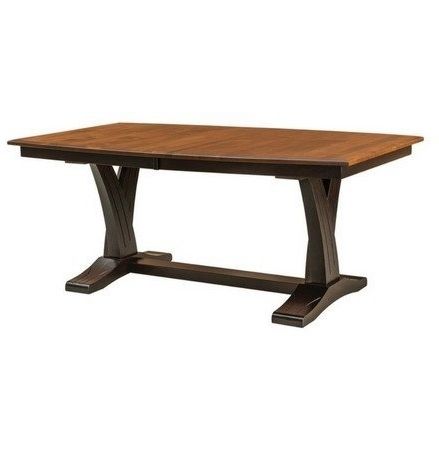 Paris Dining Tables With Regard To Well Liked Solid Wood Paris Trestle Dining Table (View 18 of 20)