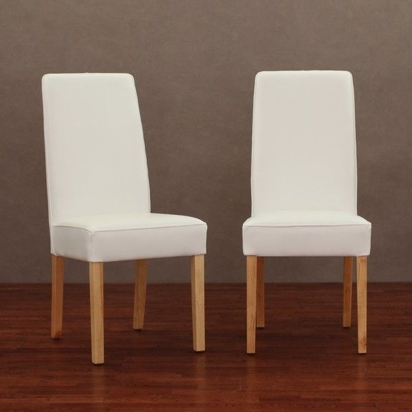 Perth White Leather Dining Chair Only 69 99 Furniture Choice Inside With Latest Perth White Dining Chairs (Photo 2 of 20)