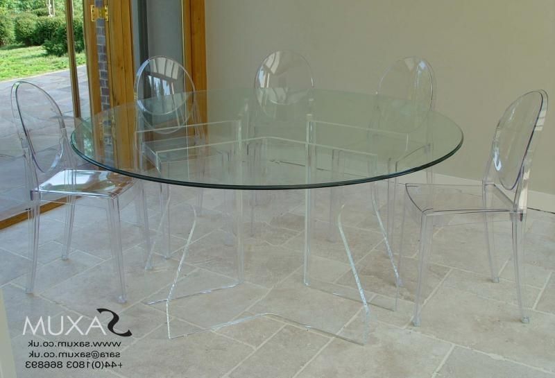 Popular Acrylic Round Dining Tables In Saxum Portfolio (View 15 of 20)