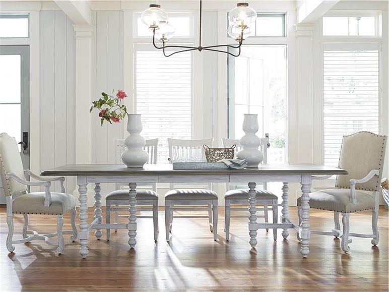 Popular Market 6 Piece Dining Sets With Host And Side Chairs Inside Universal Furniture (Photo 18 of 20)