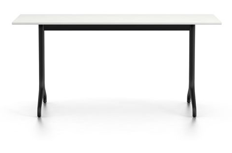 Popular White Melamine Dining Tables For Belleville Rectangular Dining Table Melamine Whitevitra Clippings (Photo 13 of 20)