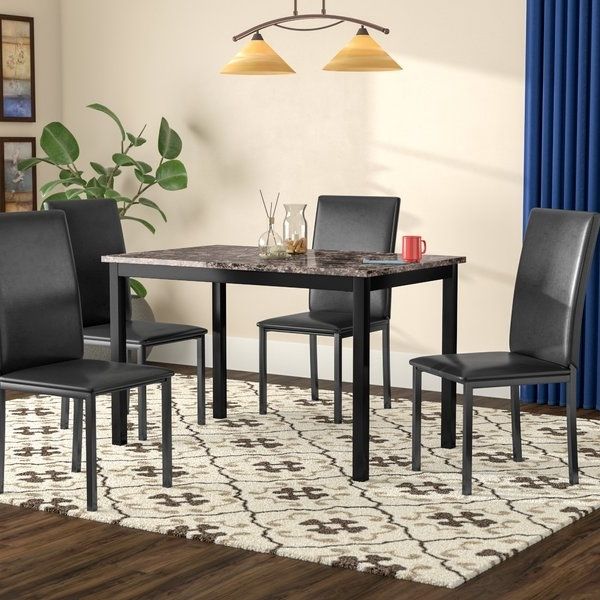 Preferred 5 Pice Dining Sets (View 9 of 20)