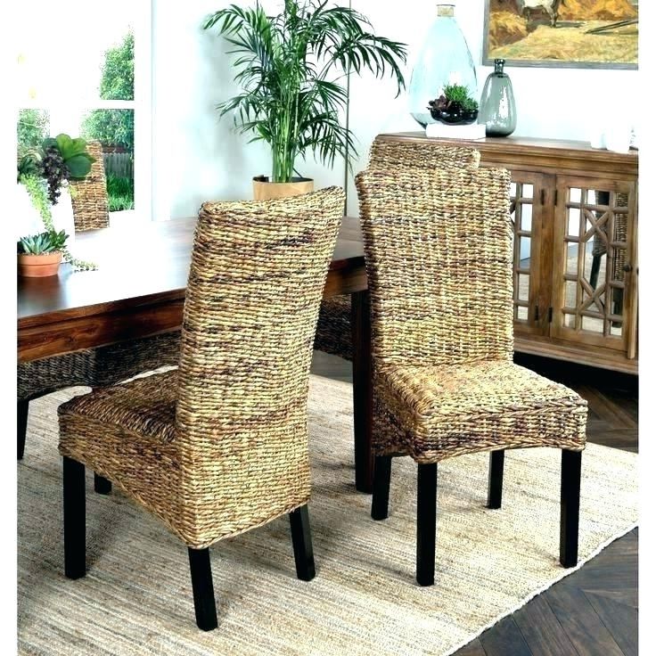 Preferred Lovely Wicker Dining Room Chairs Glass Dining Table With Wicker Pertaining To Wicker And Glass Dining Tables (View 16 of 20)