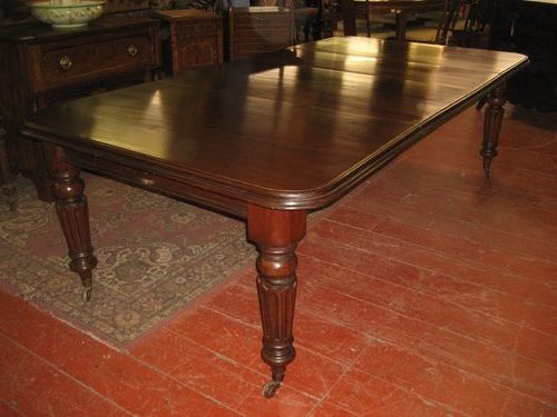Featured Photo of 20 Collection of Mahogany Extending Dining Tables
