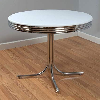 Recent Amazon: Bistro Retro Dining Table: Kitchen & Dining In Retro Dining Tables (View 6 of 20)