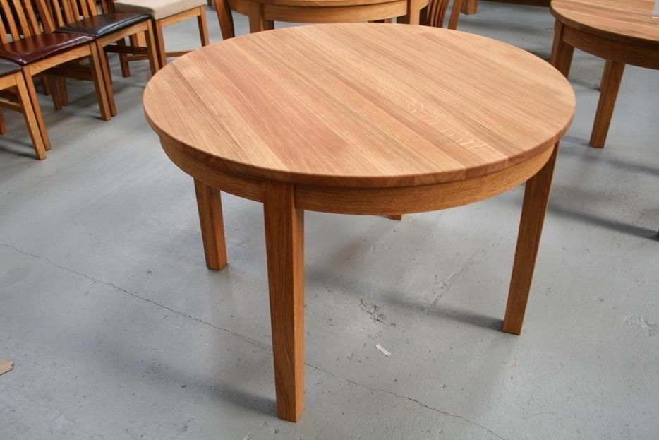 Recent Circular Oak Dining Tables Intended For Round Dining Table (View 1 of 20)