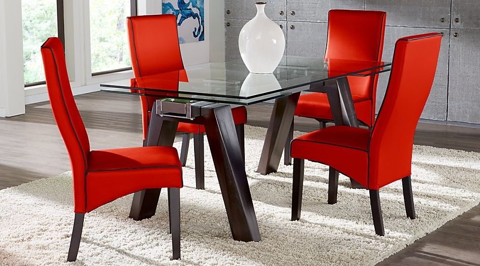 Recent Encino Espresso 5 Pc Rectangular Dining Room – Dining Tables Ideas With Regard To Lindy Espresso Rectangle Dining Tables (View 18 of 20)